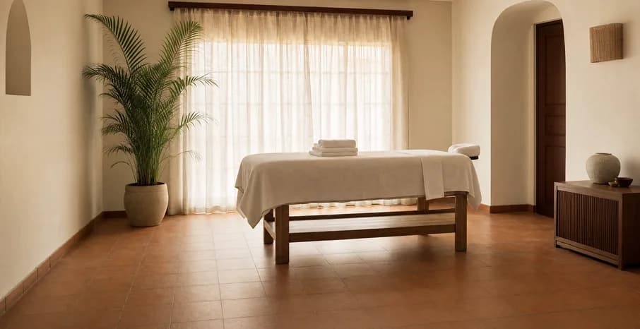 Shelved professional treatment stock.